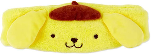 Sanrio 986178 Sanrio Hair Band Hair Turban Headband, Yellow, Pompompompurin, Face Washing, Makeup, One Size Fits Most, Girls, Character...