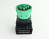 Right Angle J1939 Male to OBD2 Female Adapter...