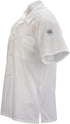 Mercer Culinary M60200WHM Millennia Unisex Cook Shirt with Wicking Mesh Back, Medium, White...