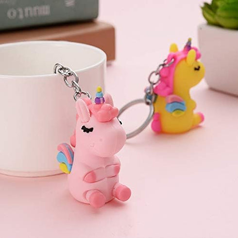 5 Pack Unicorn Keychain, Key Ring, Unicorn pendant, Unicorn Toys, Unicorn Prizes...