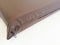 2X Pack Deluxe Brown Taffeta Fabric 100% Washable Waterproof Resistant Replacement Dog Bed Zippered Duvet Case - Covers ONLY (47x29x4 (51x33) Inch...