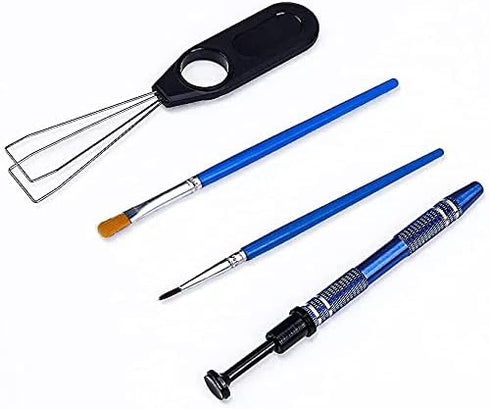 Keyboard Switch Opener Kit with Switch Puller Key Puller Switch Clamp Lube Pen Fit for Cherry Switches Mechanical Keyboard...