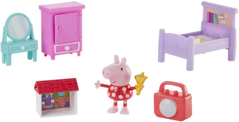Peppa Pig Peppa's Adventures Bedtime with Peppa Accessory Set Preschool Toy, Figure and 5 Accessories, for Ages 3 and up...