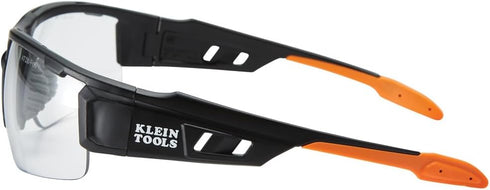 Klein Tools 60161 Safety Glasses, Professional PPE Protective Eyewear with Semi Frame, Scratch Resistant and Anti-Fog, Clear Lens...
