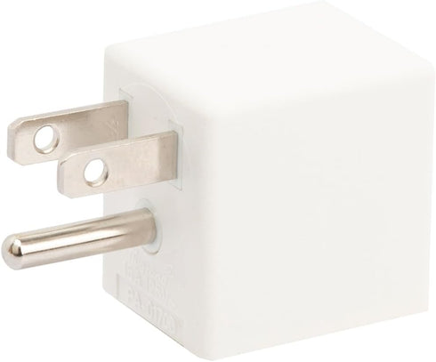 90 Degree Adapter Right Angled Downward Angled USA 3-Prong Male-Female Adapter,90 Degree Angled USA Male Female Power Adapter, 5-15P to 5-15R Dire...