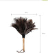 Anti-Static Ostrich Feather Fur Brush Duster Dust Cleaning Tool Wooden Handle Dusting Tools Feather Duster Dust Collector...
