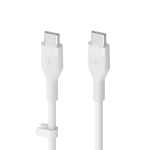 Belkin BoostCharge Flex Silicone USB-C to USB-C Cable (3M/10FT), MFi-Certified Charging Cable for iPhone 15 Series, Samsung Galaxy Series, Google ...