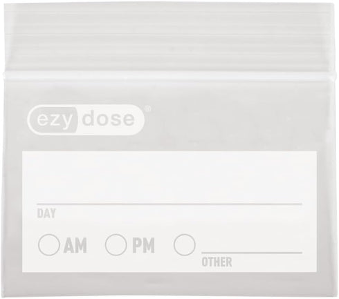 Ezy Dose Disposable Pill Pouches, Pill and Vitamin Storage, Clear, 50 Count...