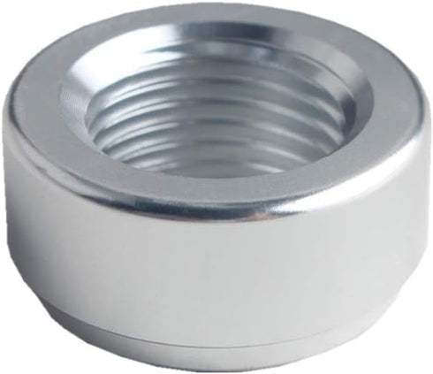 DEWHEL Pair 3/8" NPT Pipe Thread Aluminum Weld On Fitting Bung (Silver)...