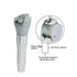 2PCS Dental Air Water Spray Syringe Triple 3 Way 2 Nozzles Tips Metal Handle + 4Pcs Metal Alloy Nozzles/Tips/Tube...
