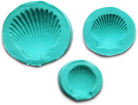 Scott Clark Woolley Scallop Shell Molds (set of 3)...