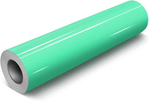 VViViD Mint Gloss DECO65 Permanent Adhesive Craft Vinyl Roll (7ft x 11.8" Roll)...