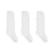 Yenzat Toddler Knee High Socks Cable Knit Long Stockings Baby Girls Boys White 2T-3T 3 Pairs...