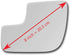 New Replacement Mirror Glass with Full Size Adhesive for 2011-2019 FORD EXPLORER Driver Side View Left LH...