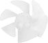 10Pcs Mini Plastic Fan Blades Small Power Hair Dryer Fan Leaves Motor Accessories Replacement...