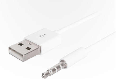 iPod Shuffle Cable, 2 Pack 3.5mm Jack/Plug to USB USB Power Charger Sync Data Transfer Cable for iPod Shuffle 3rd 4th 5th MP3/MP4......