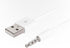 iPod Shuffle Cable, 2 Pack 3.5mm Jack/Plug to USB USB Power Charger Sync Data Transfer Cable for iPod Shuffle 3rd 4th 5th MP3/MP4......