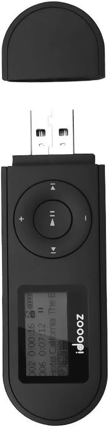 Mp3 Player, USB Mp3 Player with FM Radio, idoooz U2 8GB Music Player Expandable UP to 32 GB, USB Stick Mp3 Player for Running, Recording, Gym, Jog...