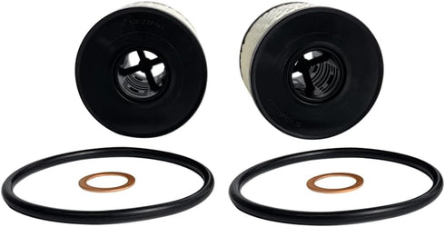 2 PCS Engine Oil Filter Kit Replace 11427622446 Compatible with Mini Cooper Clubman Countryman Paceman Hardtop Cabrio Coupe Roadster R55 R56 R57 R...