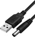 USB Charger Cable for Fairywill/Bitvae D2/R1/R2/S2/Electric Toothbrush, USB Charger Cable for 7AM2M AM105/AM110 Sonic Electric Toothbrush, 3.5mm P...
