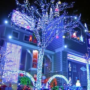 Dazzle Bright Fairy Lights Battery Operated, 20 FT 60 LED Silver Wire Waterproof Battery Operated String Lights, Christmas Decorations for Indoor ...