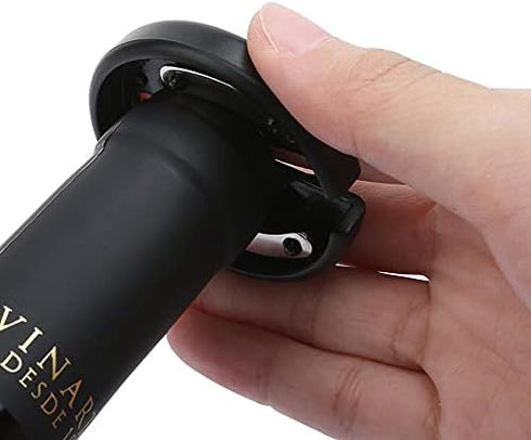 Electric Wine Bottle Opener, Battery Operated Wine Cork Opener With Foil Cutter, Wine Pourer and Vacuum Stopper, Automatic Corkscrews Wine Opener ...