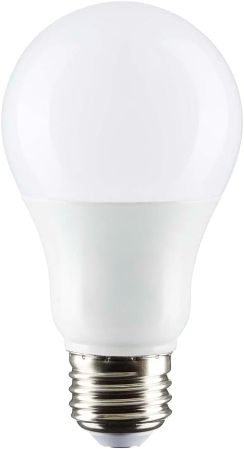 Satco 8.8-Watt LED E26 Light Bulb, 4000K, 25000 Hour Rating, Dimmable, White...