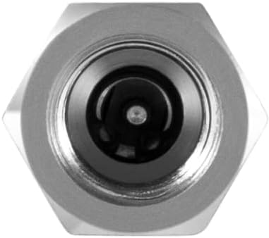 Camoo PD342 Series PD Steel Test Port and Diagnostic Equipment Quick Nipple with Female Pipe Thread, 1/8" Body Size, 1/4"-18 NPTF Thread Size, 1.6...