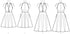 Vogue V9343A5 Very Easy Women's Fitted Sleeveless Dress Sewing Patterns, Sizes 6-14...