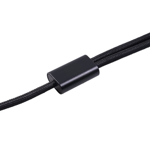 3.5mm to Dual 1/4 Adapter 1/8 to 6.35mm TS Mono Audio Cable Stereo Breakout Cord Y Splitter Compatible with iPhone, iPod, Computer Sound Card, Hea...