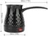 Diydeg Turkish Coffee Maker, 600ml Stainless Steel Electric Turkish Coffee Pot with Removable Anti Scald Handle, Arabic Greek Coffee Maker Machine...