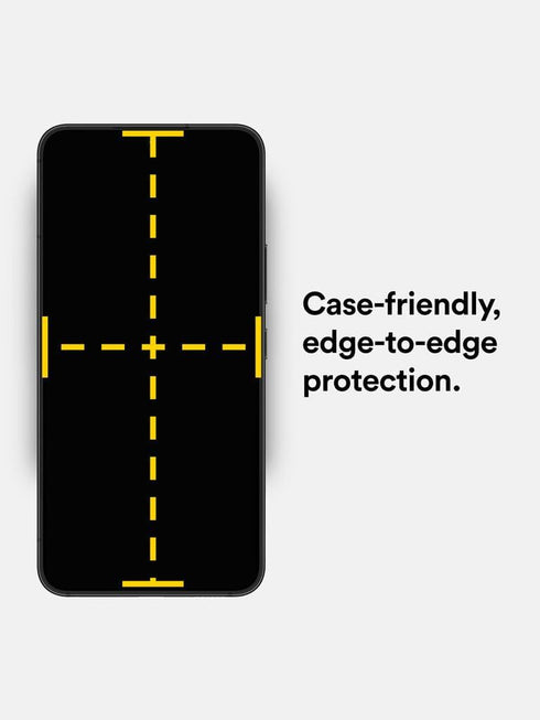 BodyGuardz Eco PRTX Screen Protector for Samsung Galaxy S23, Shatterproof Synthetic Glass, Case Friendly, Smudge Resistant Clear Protector with Ea...