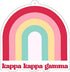 Kappa Kappa Gamma - Rainbow Air Freshener - 2/Pack - Flowers & Sunshine Scent...