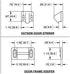 RV Screen Door Latch Kit - for Camper Motorhome or Travel Trailer (Universal)...