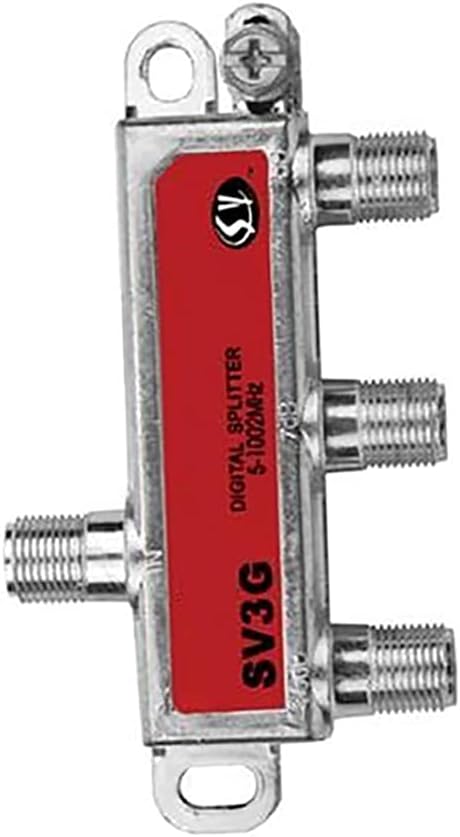3 Way Unbalanced HD Digital 1GHz High Performance Coax Cable Splitter - SV3G...