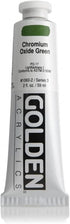 Golden Heavy Body Acrylic Paint, 2-Ounce, Chromium Oxide Green...