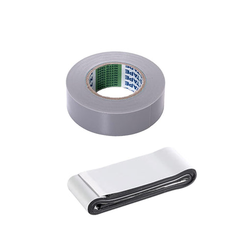 Waterproof Duct Tape for Hose Repair 0.75 inch x 11 yard Grey Tape with 1.2 inch x 20 inch Waterproof Butyl Sealant Tape Hose Repair Tape Heavy Du...