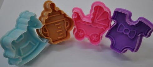 Baby Shower Cutter, 4-Piece Set...