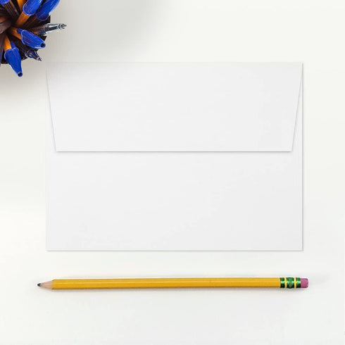 LUXPaper A7 Invitation Envelopes | 5 1/4" x 7 1/4" | Bright White | 24lb. Text | 100 Qty...