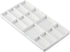 8 Inch Artist Ceramic Paint Palette,14 Wells Rectangle Porcelain Watercolor Painting Tray Palette Painting Supplies for Oil Painting Art Craft...
