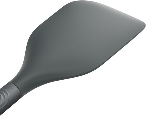 Zyliss Spatula - Sustainable Wheatstraw/Silicone - Spatula for Cooking and Mixing with Heat Resistant Silicone Head - Dishwasher Safe - Beluga Gre...