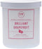 DW Home Brilliant Grapefruit Scented Soy Wax Blend Candle...