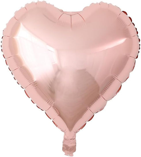 Birthday Decorations Happy Birthday Banner 40inch Rose Gold Number 25 Balloons Rose Gold Confetti Balloons 1" in Diameter Heart Confetti for 25th ...