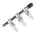 Aquarium Fish Tank Air Flow Control Lever Pump 3 Way Inline Manifold Air Flow Pump Tubing Splitter Lever Control Valve 4-Pack...