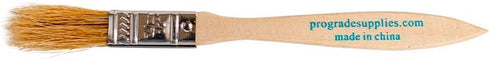 Pro Grade - Chip Paint Brushes - 24 Ea 1/2 Inch Chip Paint Brush Light Brown...