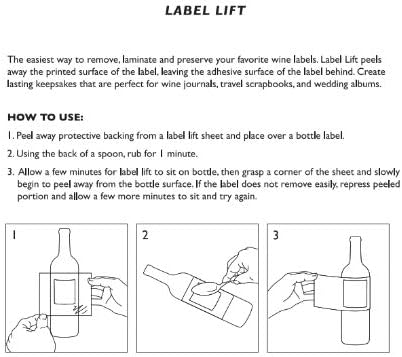 Label Lift - Beer & Wine Bottle Label Remover (50 Pack, 50, Count)...