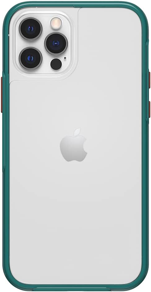 LifeProof SEE SERIES Case for iPhone 12 & iPhone 12 Pro - BE PACIFIC (CLEAR/GREEN)...