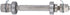 Bicycle Rear Hub Axle, Bike Axle Front 5.51inch Rear 7.09inch 6000 Bearing Metal High Load Bearing Capacity, Bike Repair Tool Accessories for Moun...
