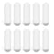 10 Pcs 30mm(1.18 inch) PTFE Magnetic Stirrer Mixer Stir Bar,White Color,Laboratory Bar,Stir Plate Bar,Stir Plate Magnet,Stir Rod Magnetic...
