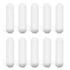 10 Pcs 30mm(1.18 inch) PTFE Magnetic Stirrer Mixer Stir Bar,White Color,Laboratory Bar,Stir Plate Bar,Stir Plate Magnet,Stir Rod Magnetic...
